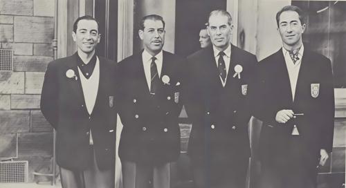 Jose de Sousa e Melo, Manuel de Brito e Cunha, Visconde de Pereira Machado, Duarte Espirito Santo Silva